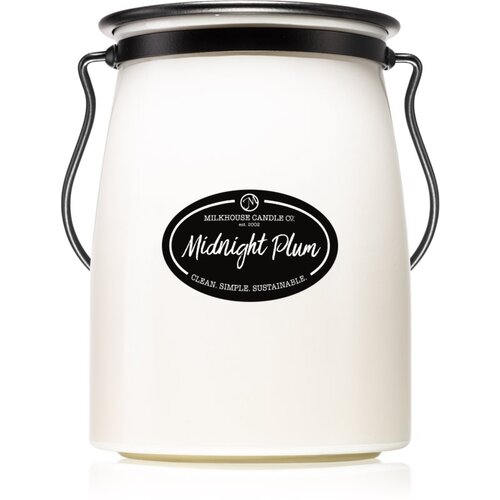 Milkhouse Candle Co. Creamery Midnight Plum mirisna svijeća Butter Jar 624 g Cijene