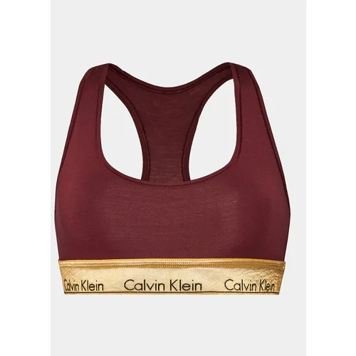 Calvin Klein Underwear Top nedrček 000QF7445E Bordo rdeča