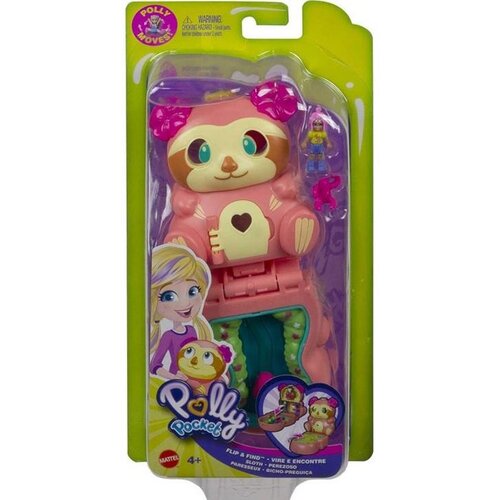 Polly Pocket Mattel : Zasukaj in odpri - Lenivec (GTM59), (21382082) Cene