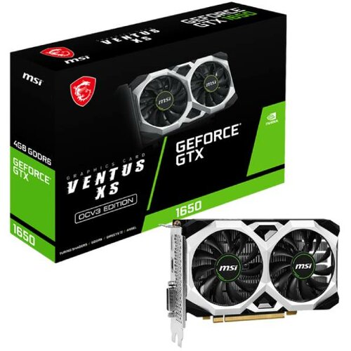 MSI nVidia GeForce GTX 1650 4GB 128bit GTX 1650 D6 VENTUS XS OCV3 grafička karta Cene