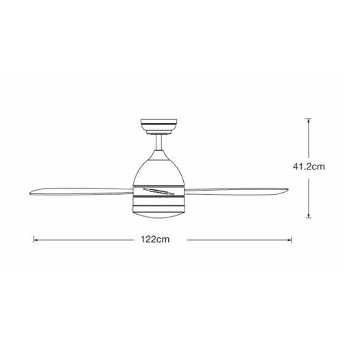  Lucci air 513075 - LED stropni ventilator LED/25W/230V 3000/4200/6500K + daljinski upravljač Slike