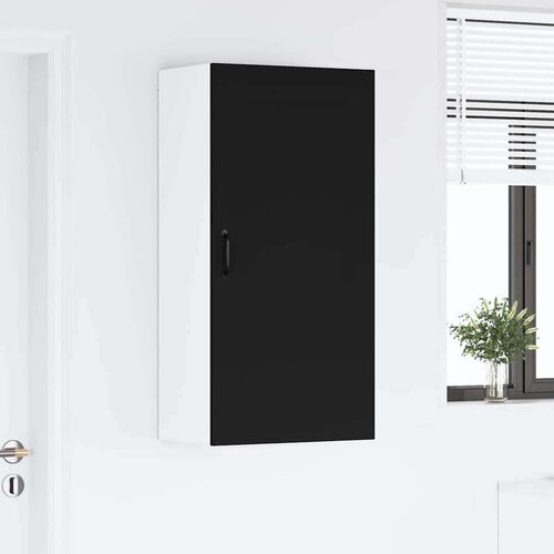 VidaXL Zidni kuhinjski ormarić Crna 50 x 31 x 100 cm Konstruirano drvo Slike