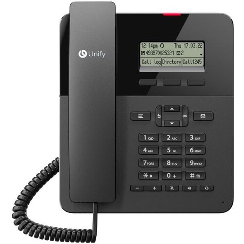 UNIFY OpenScape Desk Phone CP110 Analog telephone Black Cijene