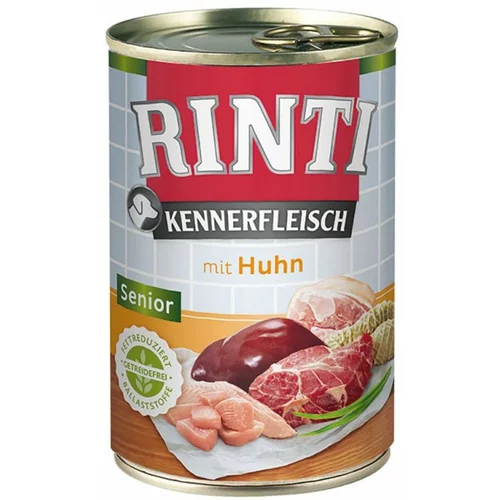 Rinti Kennerfleisch Senior - Piščanec 6 x 400 g