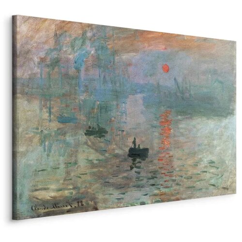  Slika - Claude Monet &ndash; Impression  Sunrise 120x80 Na talijanskom platnu Cijene