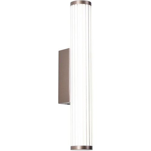 QAZQA Retro stenska svetilka bronasta 40 cm vklj. LED IP44 - Coco Slike