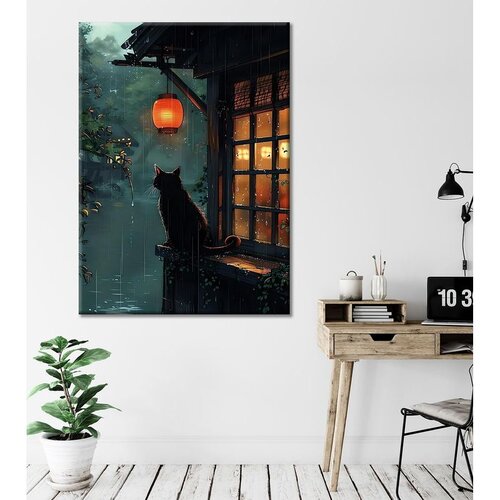 WALLXPERT Dekorativna slika na platnu, 50x70cm, Šareno Cene
