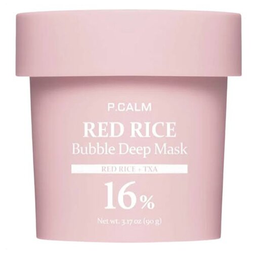 P.CALM Red Rice Bubble Deep Mask 90g Slike