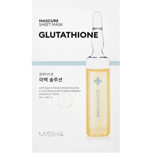 MISSHA Maska za lice Mascure Sheet Mask Glutathione, 28 ml Cene