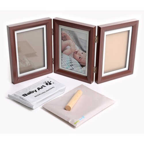 BABY ART My Baby Touch Double Brown set za odtis dojenčkovih dlani in stopal 1 kos Cene