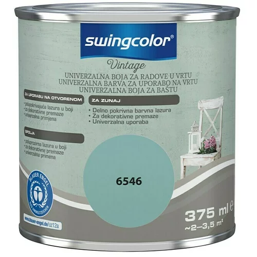 SWINGCOLOR Univerzalna barva za uporabo na vrtu Vintage (375 ml, zelena, mat)