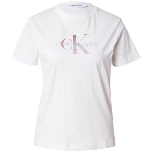Calvin Klein Jeans Majica mešane barve / bela