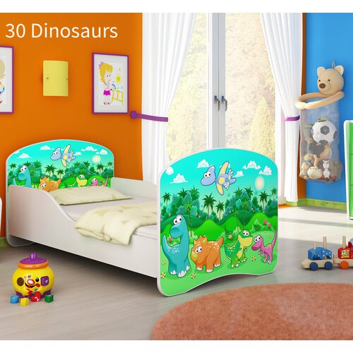  Dječji krevet ACMA s motivom 180x80 cm 30 Dinosaurs Cene