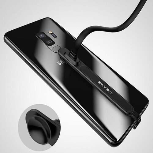 Usams Gaming USB-C kabel 150 cm ravni crni (US-SJ236) Slike