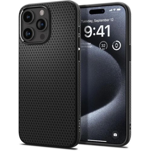 Spigen LIQUID AIR maska za IPHONE 15 PRO MATTE BLACK Cijene