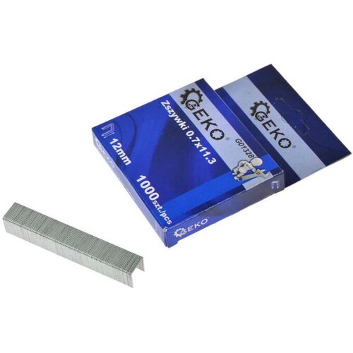Geko 1000x Nadomestne sponke za sponkač 12mm G01328 Cene