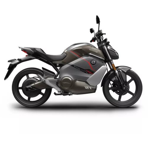 Super Soco ts hunter electric motorcycle storm grey Slike