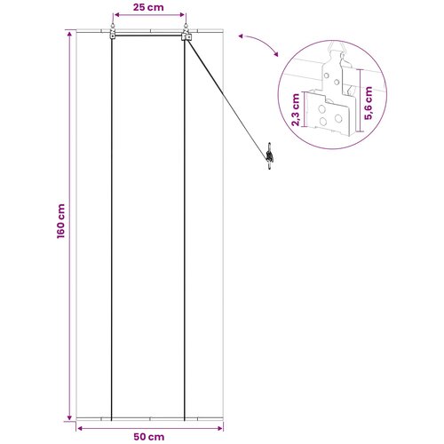 Rolo zavjesa Siva 50 x 160 cm Bambus Slike