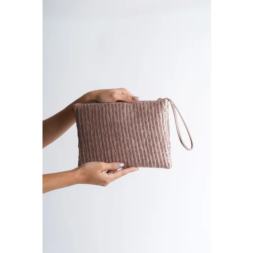 Capone Outfitters Paris Satin Nude Mini Bag