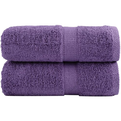 vidaXL Premium brisače za goste SOLUND 2 kosa vijolične 30x50 cm 600 g/m&sup2;, (5000307696) Cene