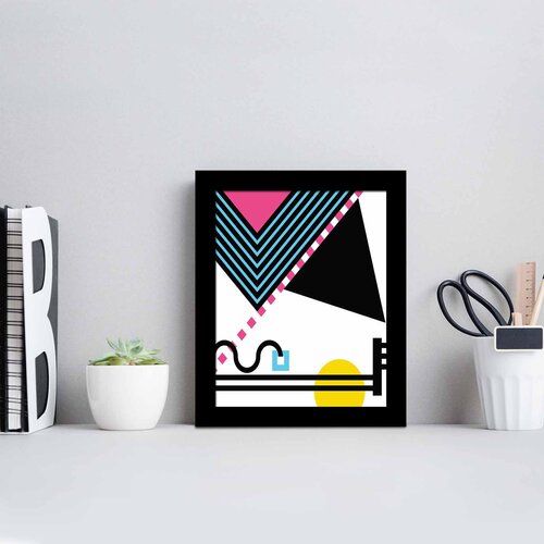 Wallity SCT-039 multicolor decorative framed mdf painting Cene