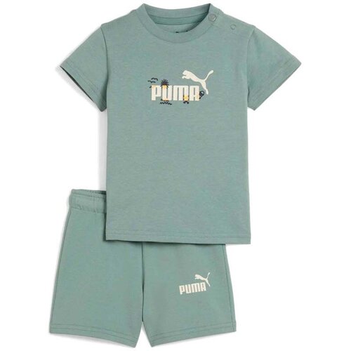 Puma Minicats Sandy Adventures Tee And Shorts Set Inf Dečaci Uzrasta 0-4 Godine Cene
