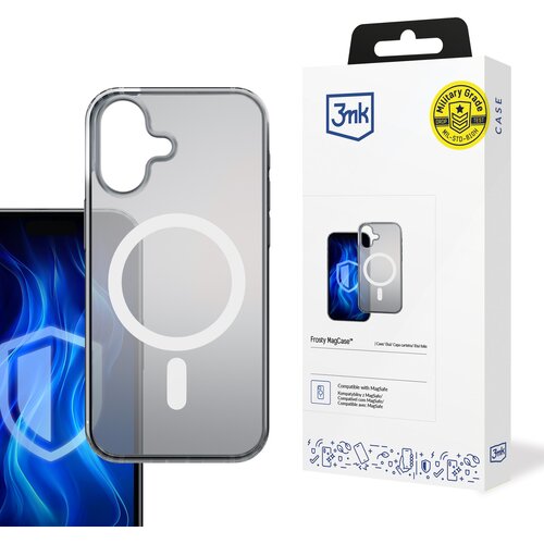 3mk APPLE IPHONE 16 PLUS - FROSTY MAGCASE BELA, (5000299752) Cene
