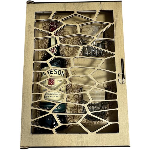 Jameson 0.7 Gift Box 2 ča&amp;scaron;e - model saće Slike