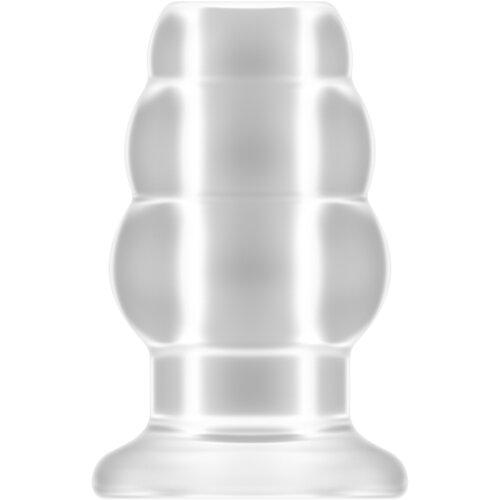SONO No.51 Large Hollow Tunnel Butt Plug 5 Inch Transparent Slike