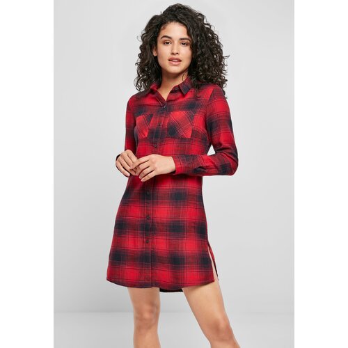 UC Ladies Women&amp;#039;s shirt dress navy blue/red Slike