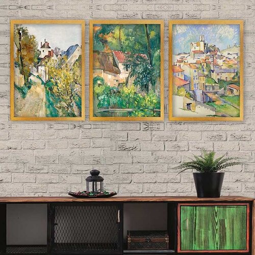 Wallity Set uramljenih slika 3AC_UN2036304, 3 Dela Cene