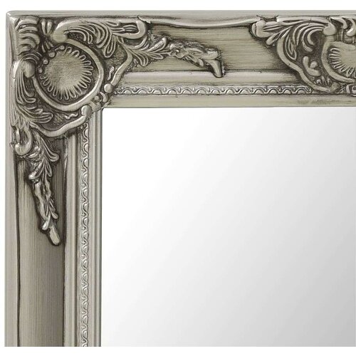  Zidno ogledalo u baroknom stilu 60 x 40 cm srebrno Slike
