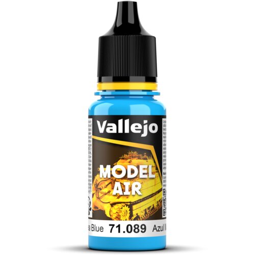 Vallejo Model Air 089 Light Sea Blue Cene