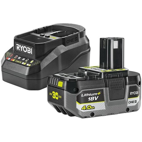 Ryobi Akumulator in polnilnik RC18120B140X (18 V, 4 Ah) Cene