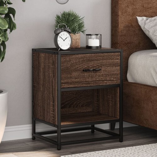 vidaXL Noćni ormarići 2 kom boja hrasta 40x31x50 cm konstruirano drvo Cijene