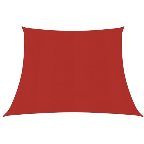 vidaXL Senčno jadro 160 g/m² rdeče 3/4x2 m HDPE Cene