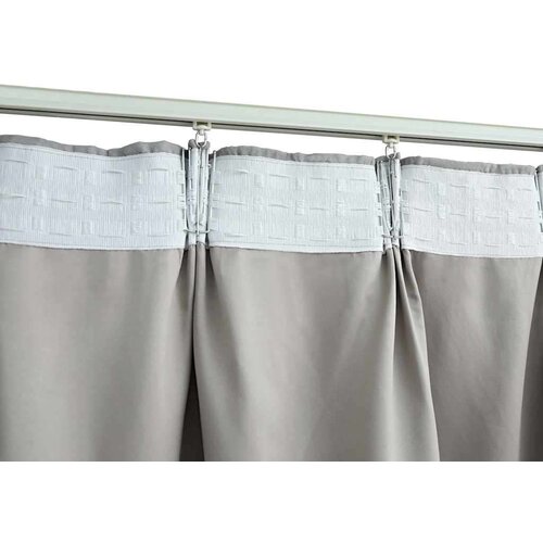 vidaXL Zavjese za zamračivanje s kukama 2 kom sive 140 x 245 cm Cijene