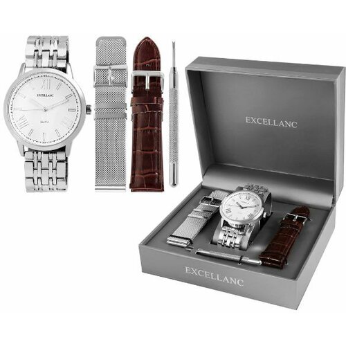  Muški excellanc poklon set- srebrni ( 83/088001 ) Cene