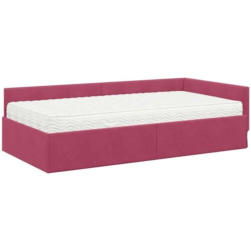  Kutni krevetni okvir s madracem Ostalo 2 pcs Zelena Bar&amp;scaron;un Slike
