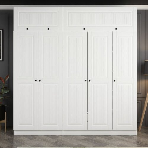 Hanah home kale - 5137 white wardrobe Cene
