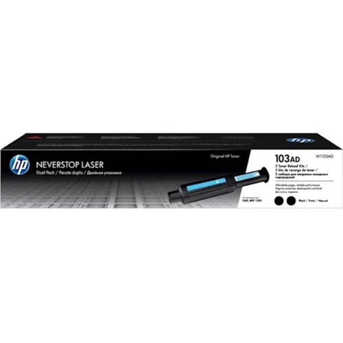 HP Toner 103A Black Neverstop reload kit 2pack, 5k Slike