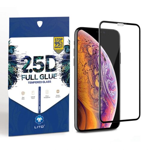 Lito 2.5D FullGlue steklo za Huawei Honor X8 / X8 a črno Cene