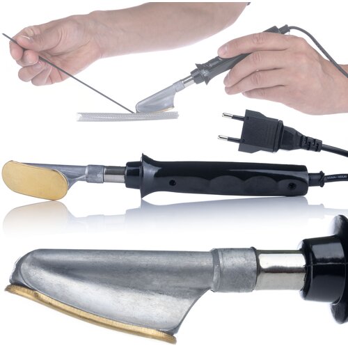 Rosfix Spajkalnik Železo Za Izravnavo Plastike &amp;ndash; Ergonomski Ročaj, Enakomerno Segrevanje, 230 Mm Dolžina, (5000243697) Slike