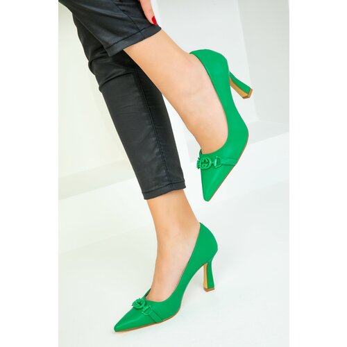 Soho Green Women's Classic Heeled Shoes 18717 Slike