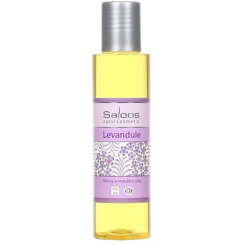 Saloos Levandule - Bio tělov&amp;yacute; a mas&amp;aacute;žn&amp;iacute; olej 125ml Slike