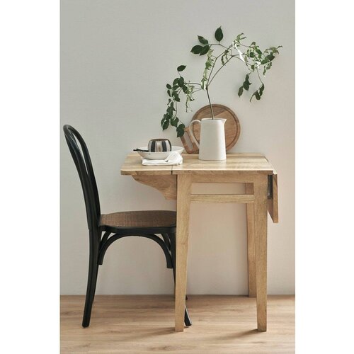 Ellos Home Pro&amp;scaron;iriv blagovaonski stol s dodatnom pločom od masivnog manga 43,5x60 cm Derri &amp;ndash; Slike