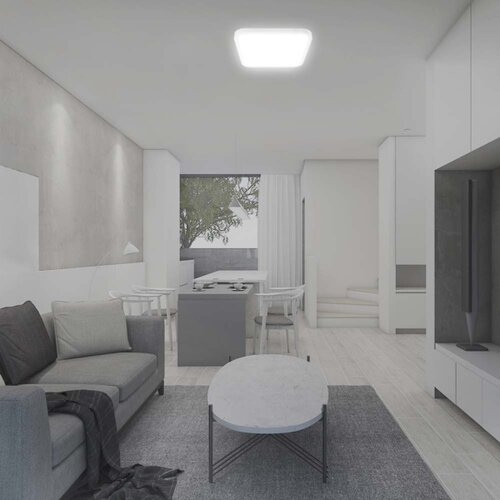  LED plafonsko svetlo za kupatilo LED/18W/230V 6500K IP44 25x25 cm belo Slike