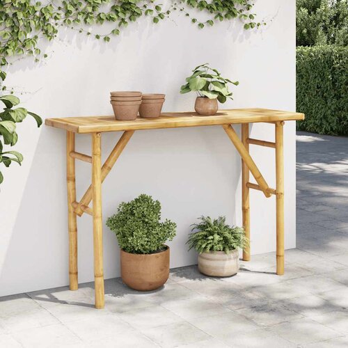  Konzolni stol 115 x 39 x 75 cm od bambusa Cene