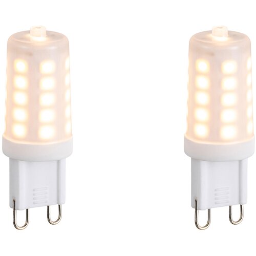 LUEDD Set van 2 G9 dimbare LED lampen opaal 3W 250 lm 2200K Slike