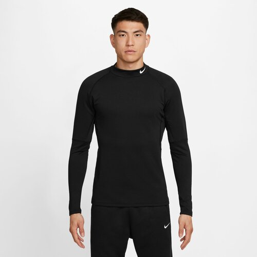 Nike M NP TOP WARM LS MOCK, muški duks za fitnes, crna FB8515 Cene